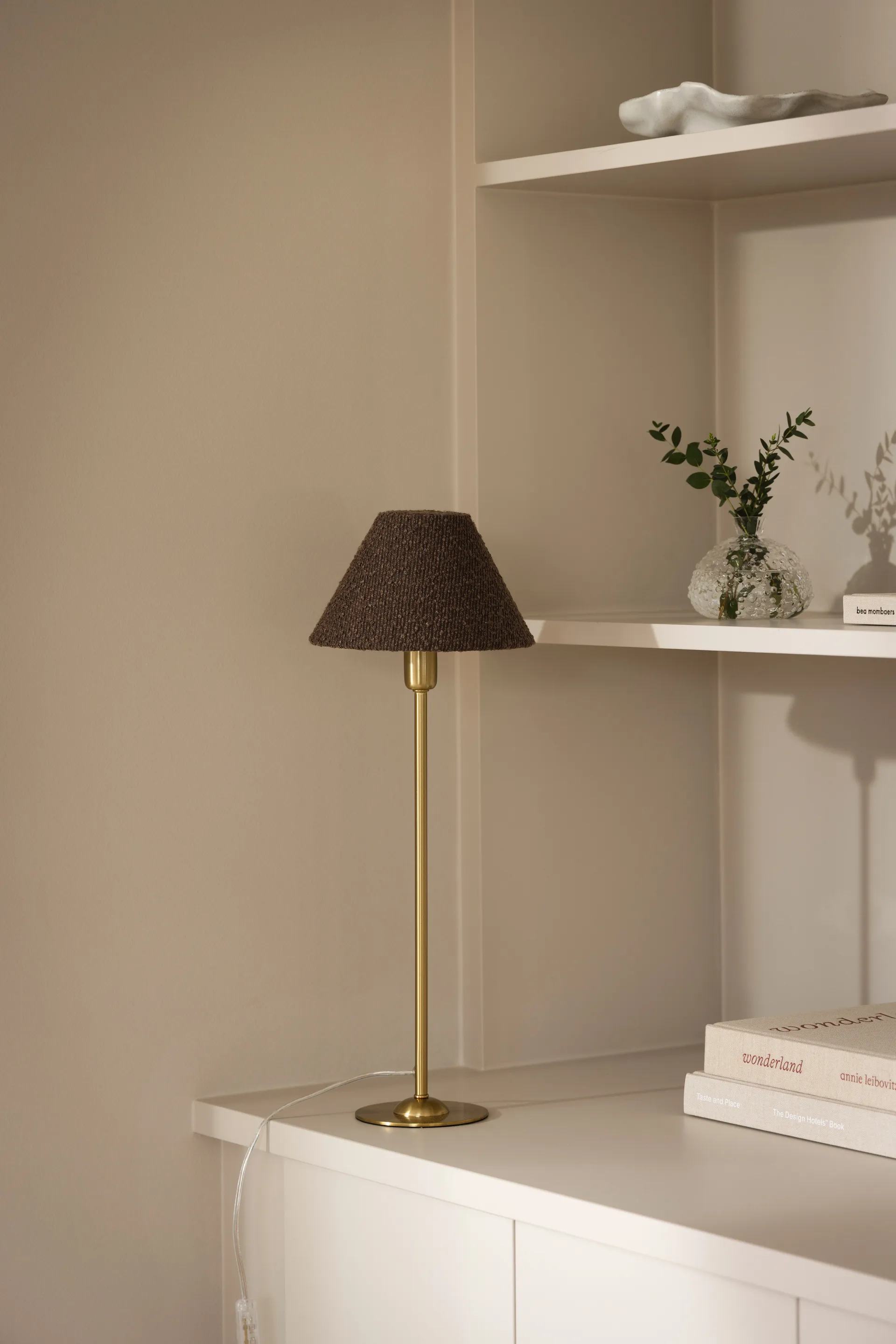 Paralume Iris 20, Bouclé mocha Globen Lighting