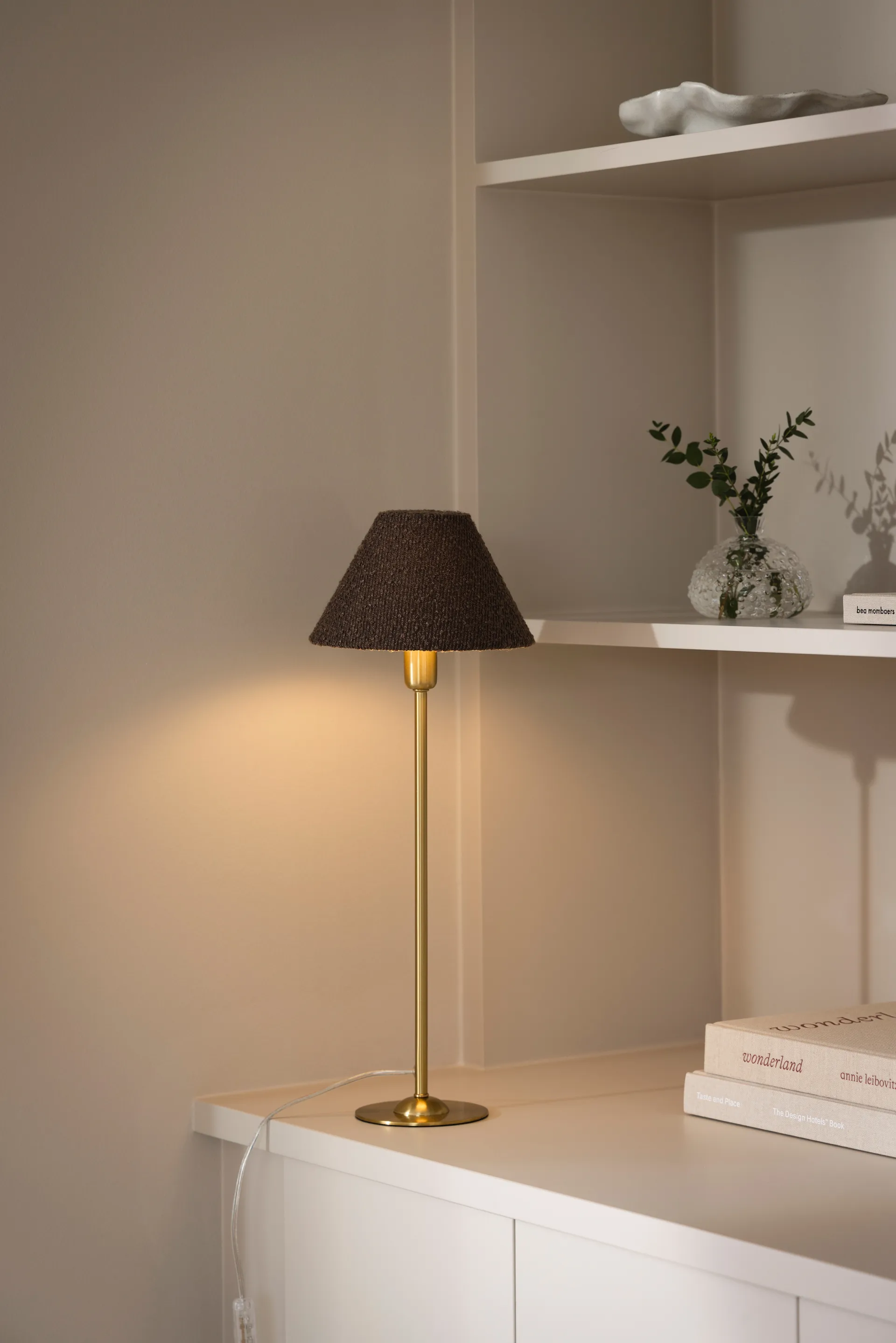 Paralume Iris 20, Bouclé mocha Globen Lighting