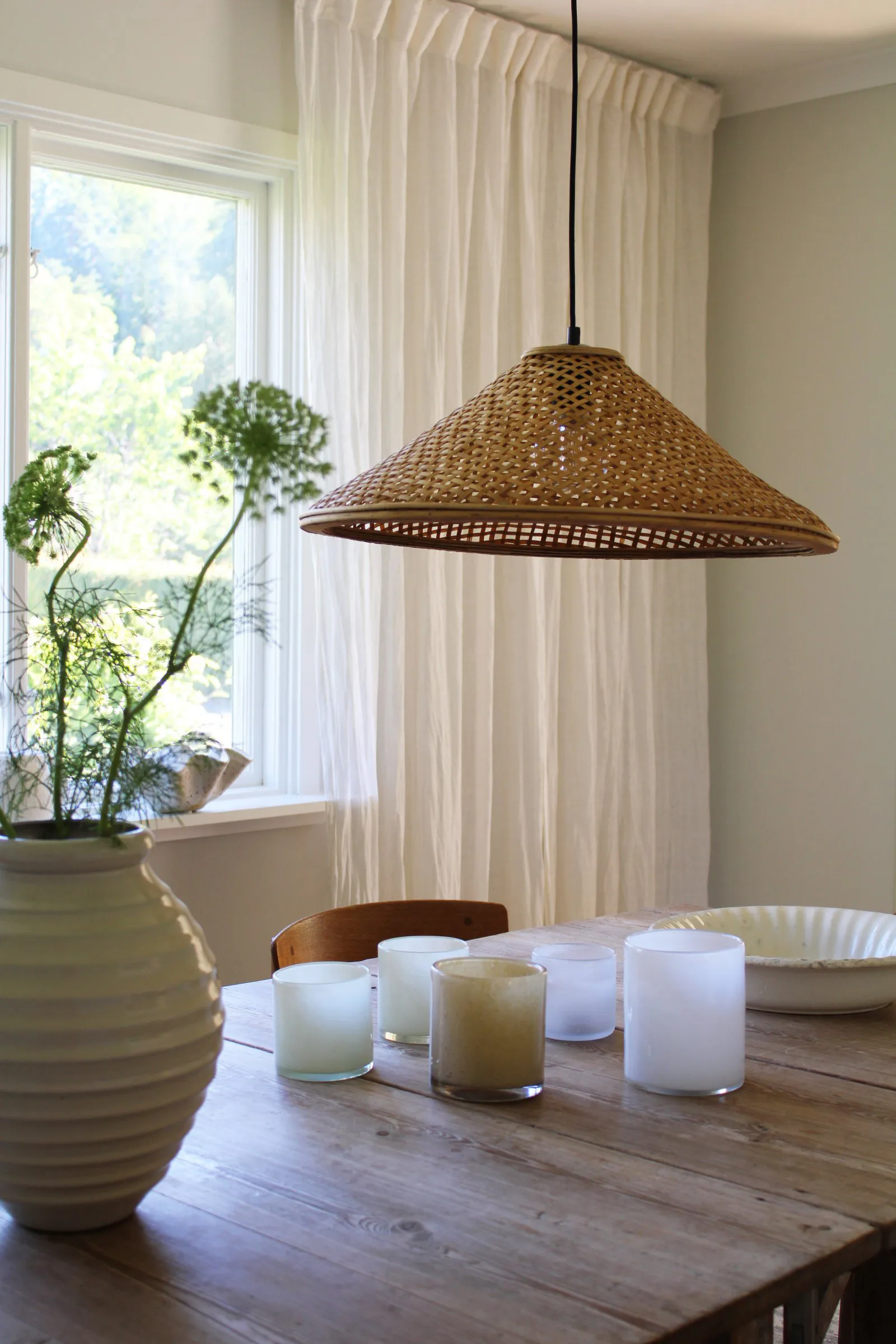 Paralume Jakarta Ø 55 cm, Colore naturale Globen Lighting