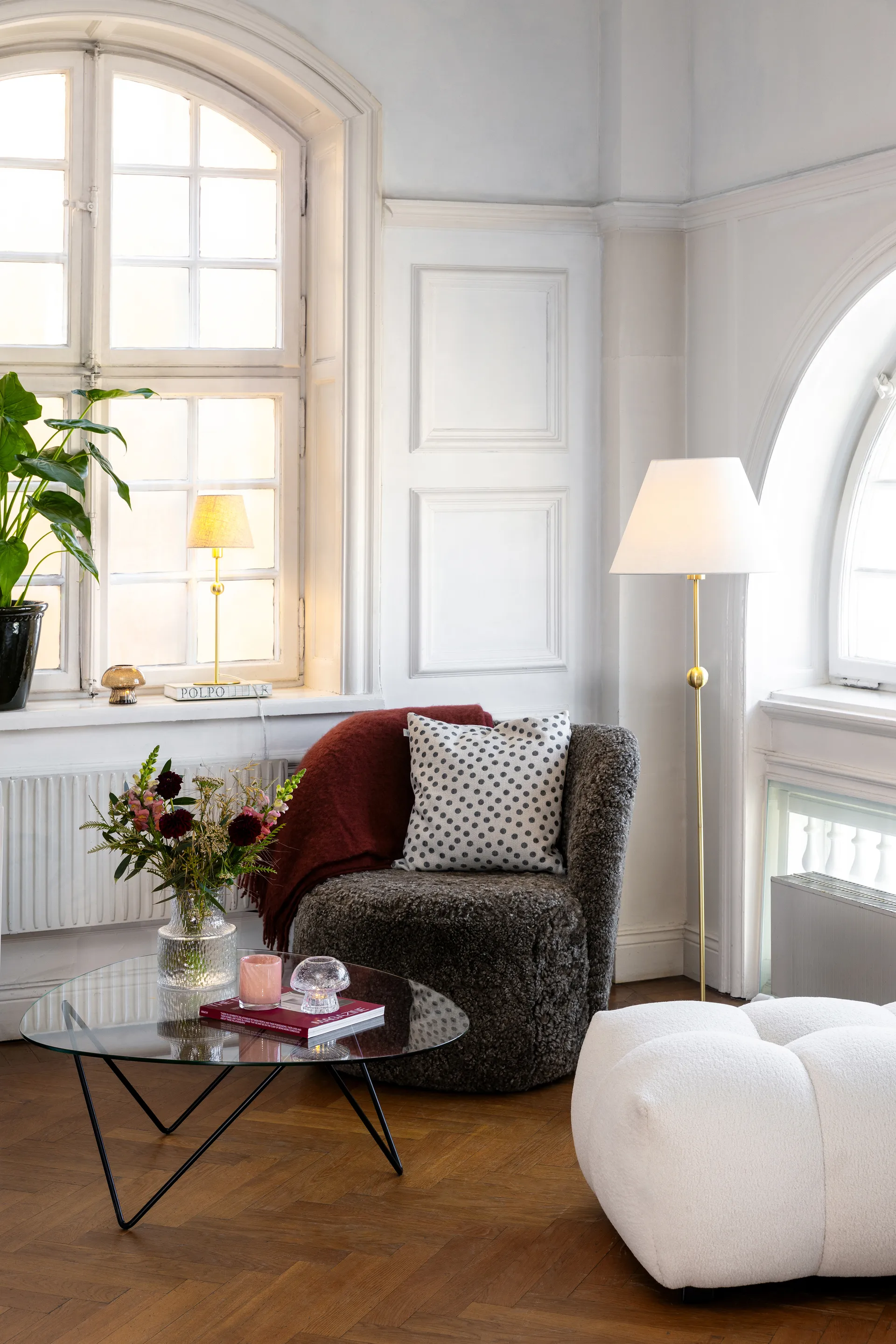 Paralume Sigrid 40, Bianco Globen Lighting