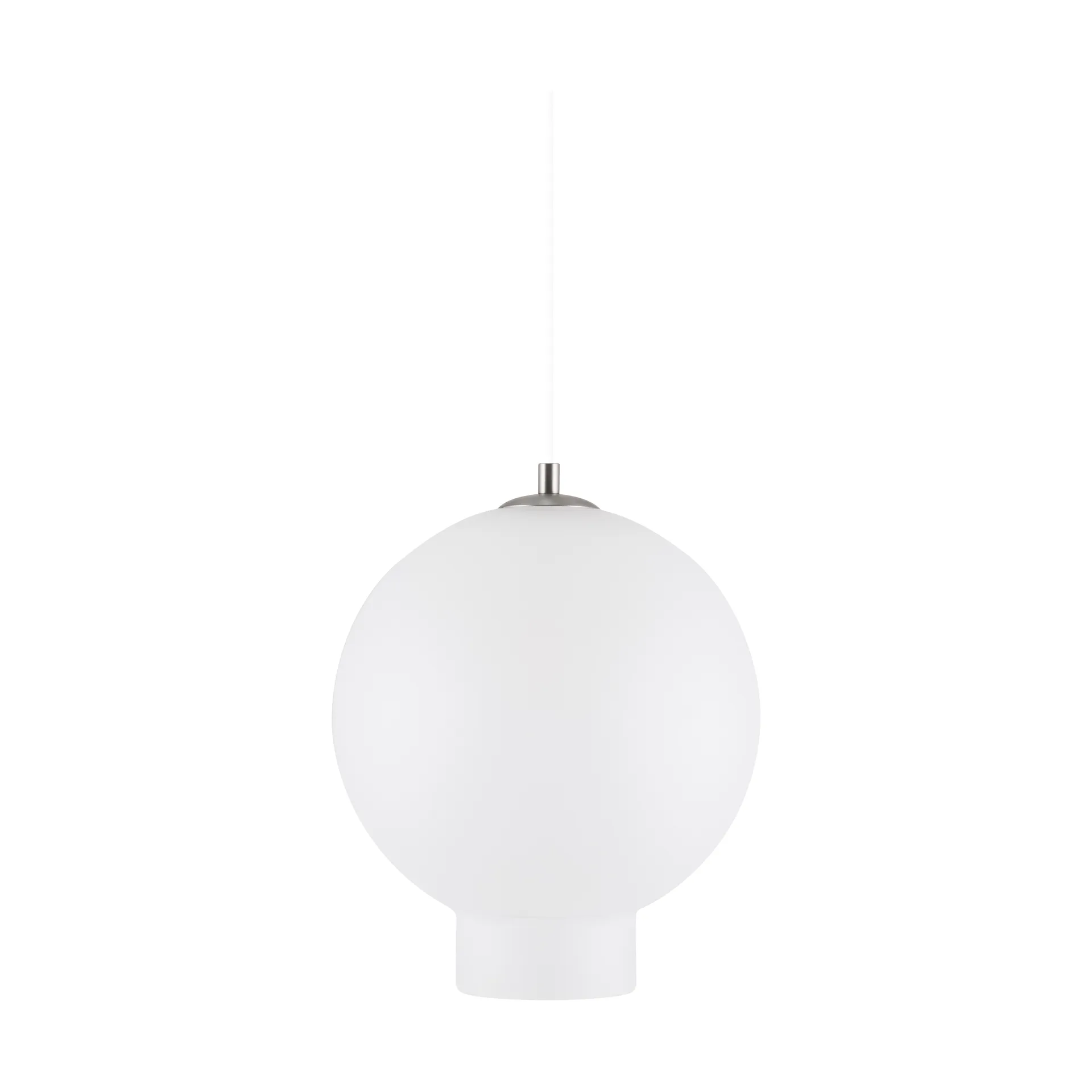 Pendente Bams 25, Vetro satinato bianco Globen Lighting