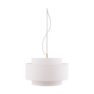 Pendente Noah Ø50 cm - Bouclé bianco - Globen Lighting
