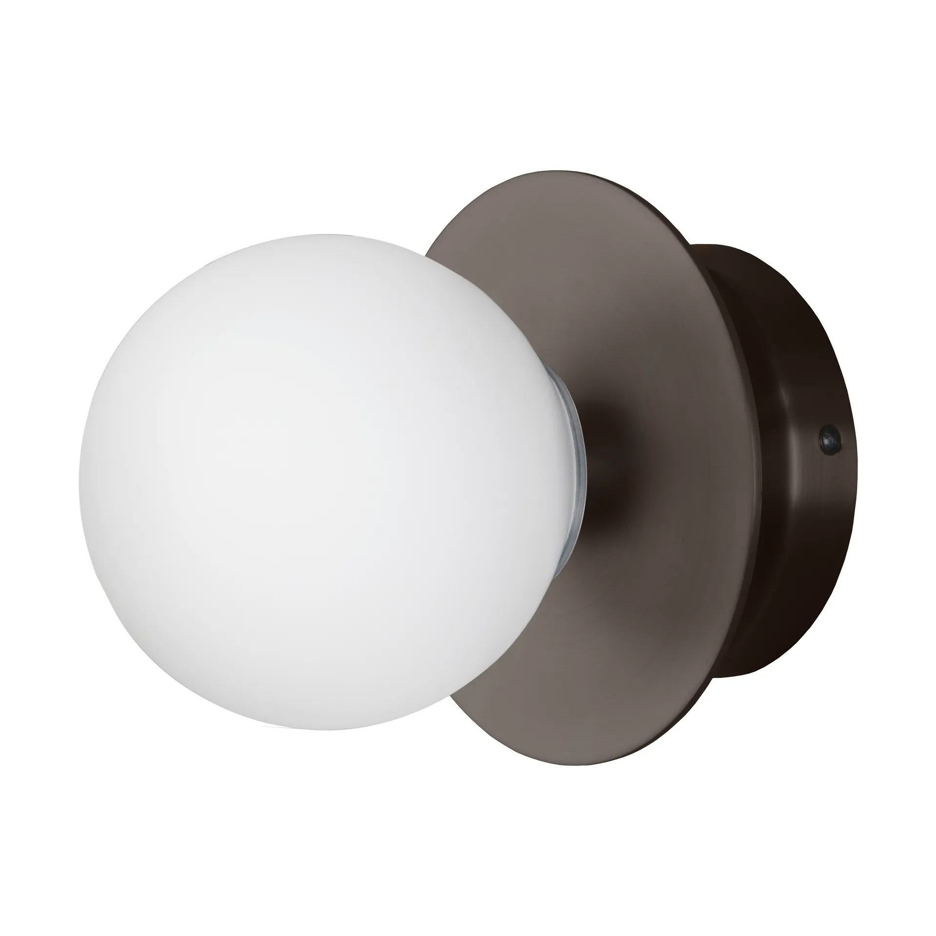 Plafoniera Art Deco, Bronzo-bianco Globen Lighting