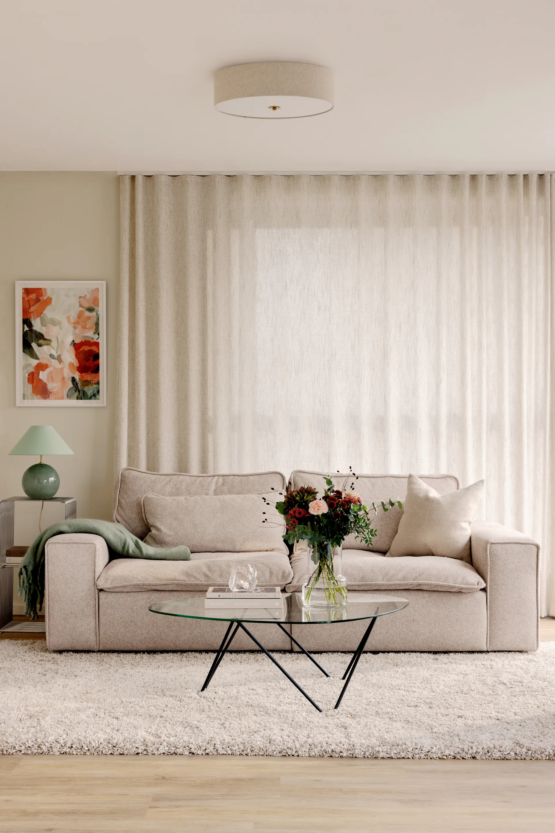 Plafoniera Noah 35, Beige Globen Lighting