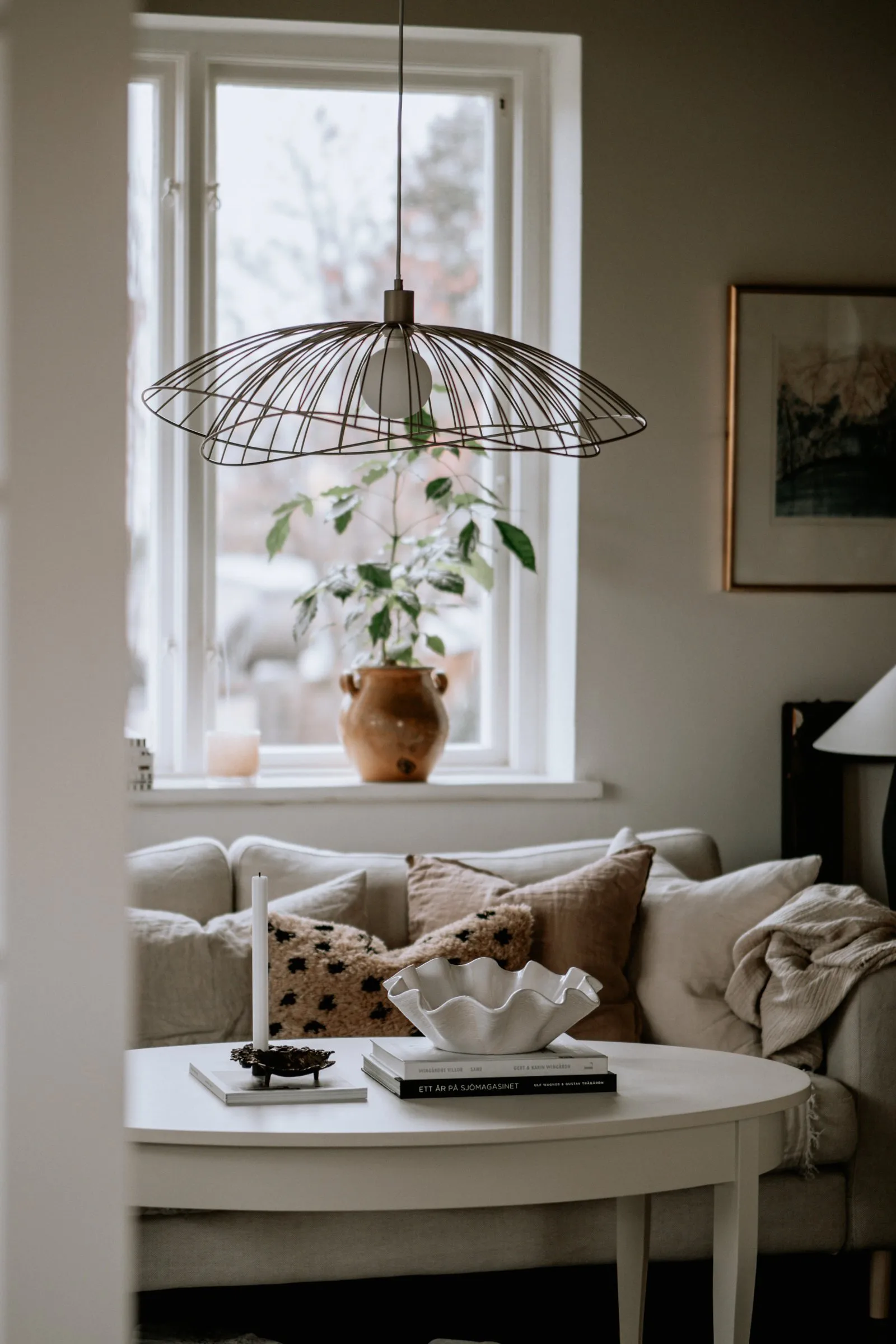 Plafoniera Ray Ø70 cm, Mud Globen Lighting