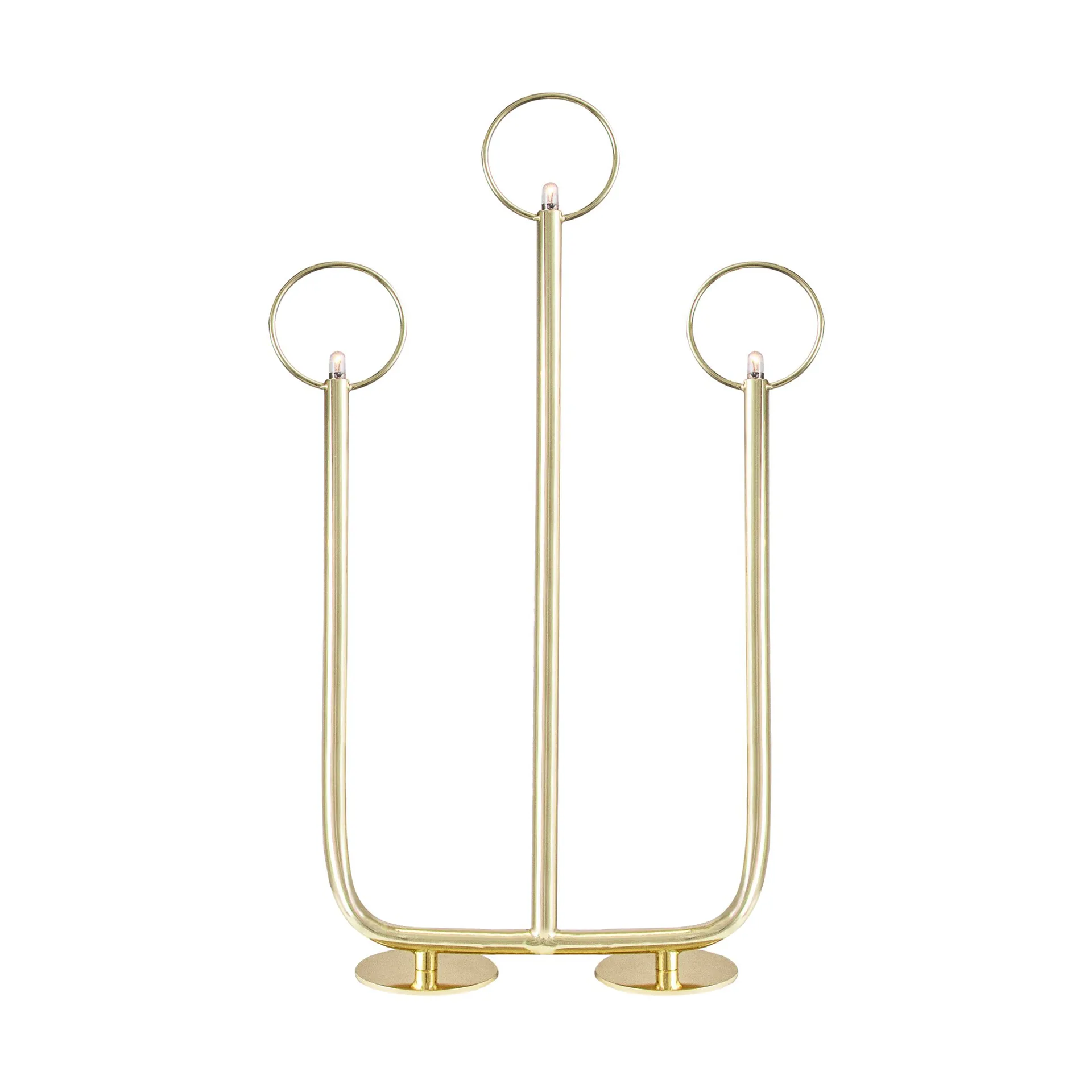 Portacandele dell'Avvento Natale 3, Ottone Globen Lighting