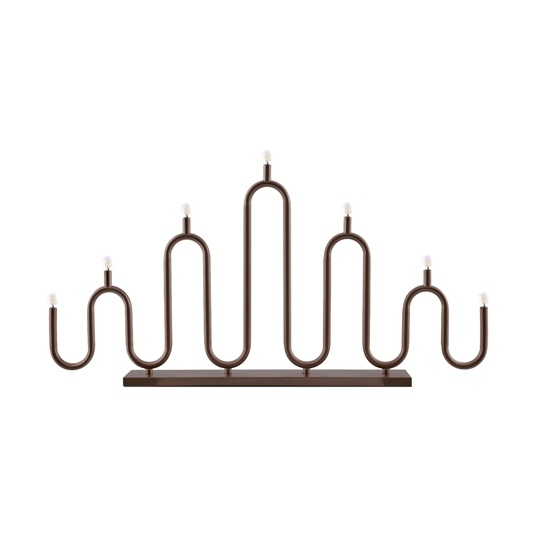 Portacandele dell'Avvento Noel 7, Bronzo Globen Lighting