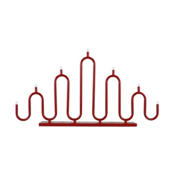 Portacandele dell'Avvento Noel 7 - Rosso - Globen Lighting