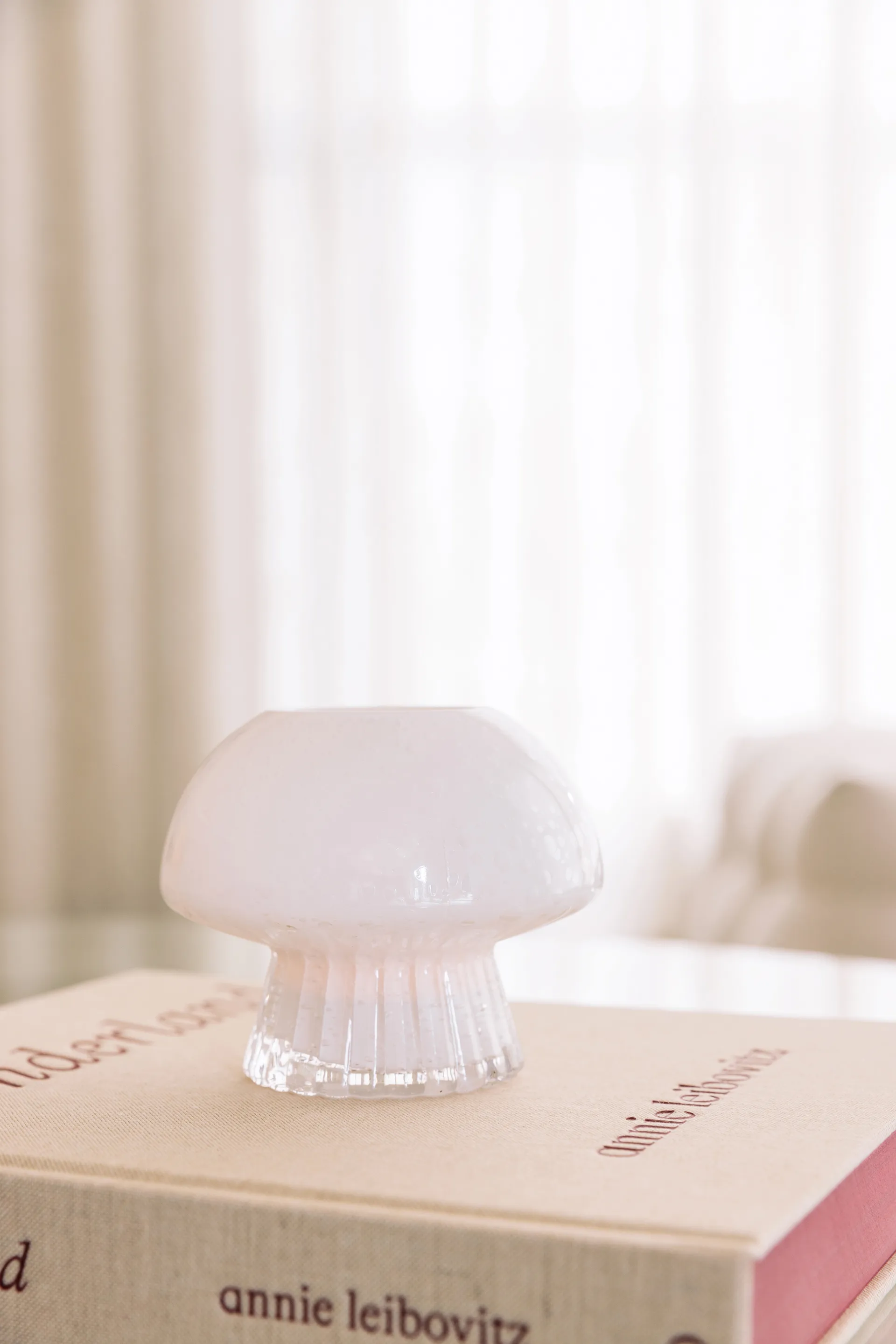 Portacandele Fungo 12 Special Edition, Bianco Globen Lighting