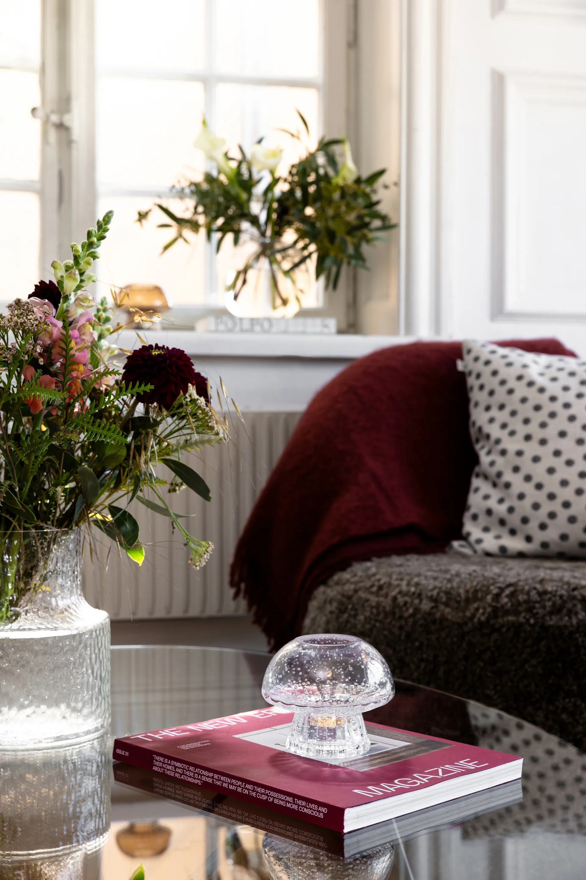 Portacandele Fungo 12 Special Edition, Chiaro Globen Lighting