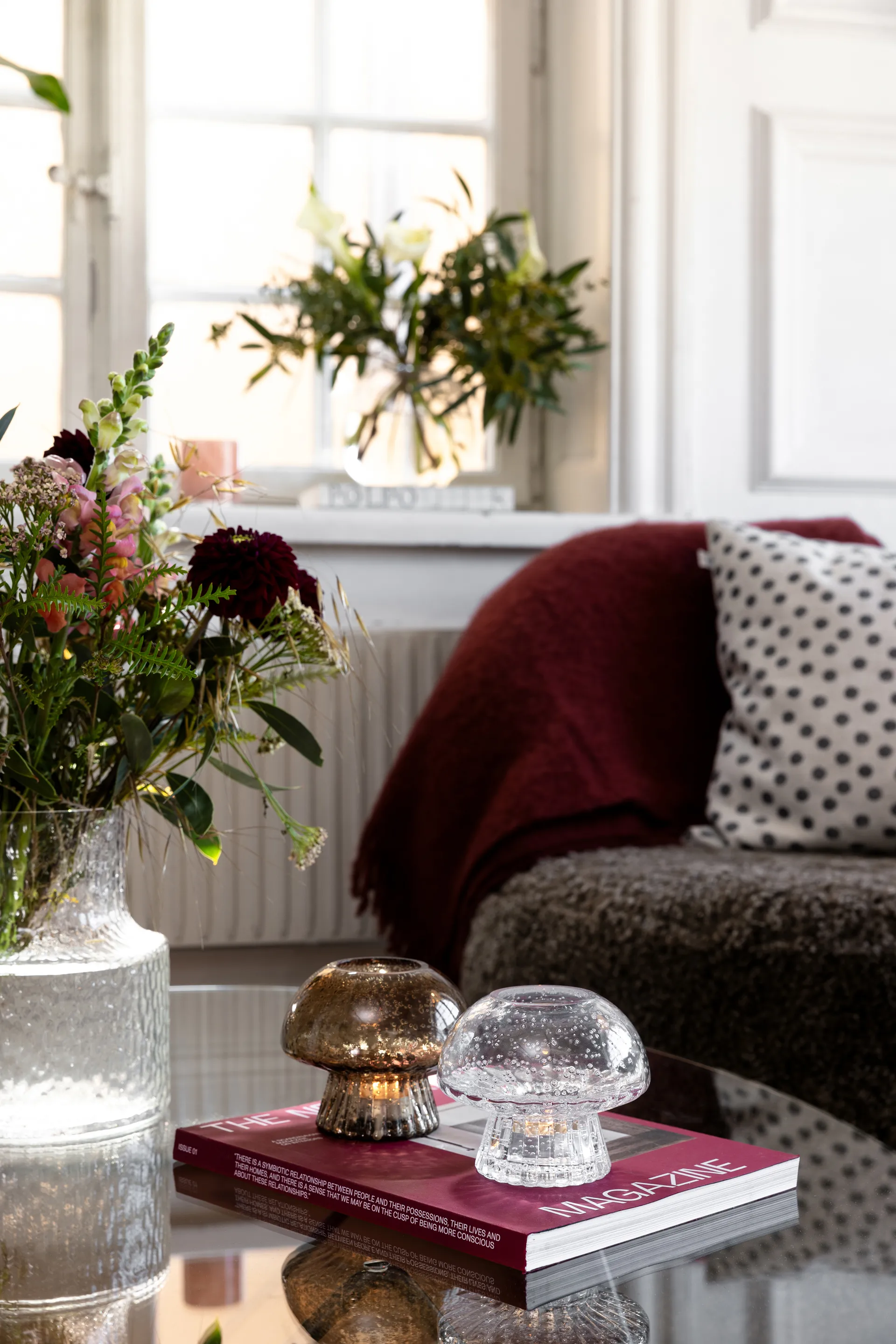 Portacandele Fungo 12 Special Edition, Chiaro Globen Lighting