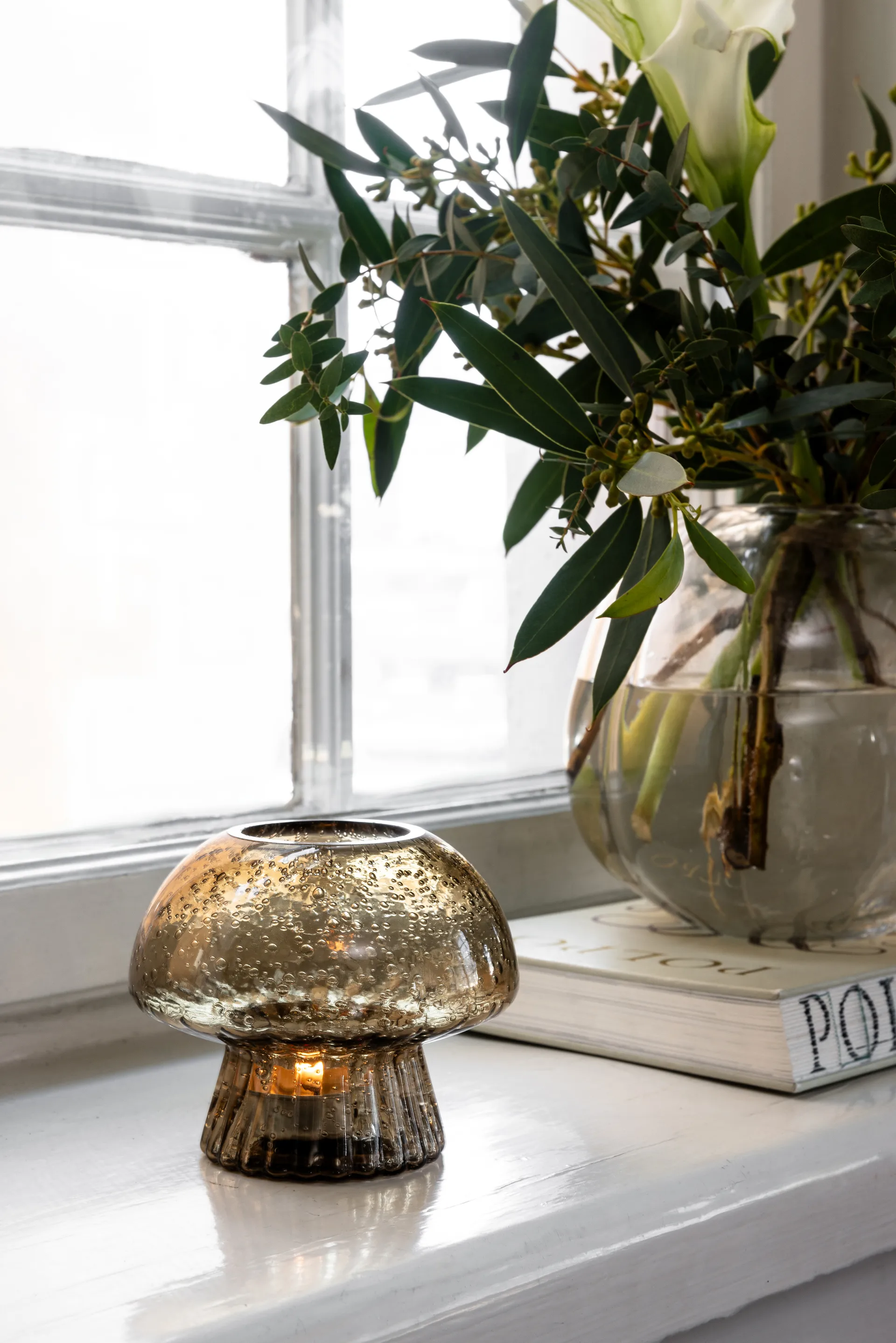 Portacandele Fungo 12 Special Edition, Marrone Globen Lighting