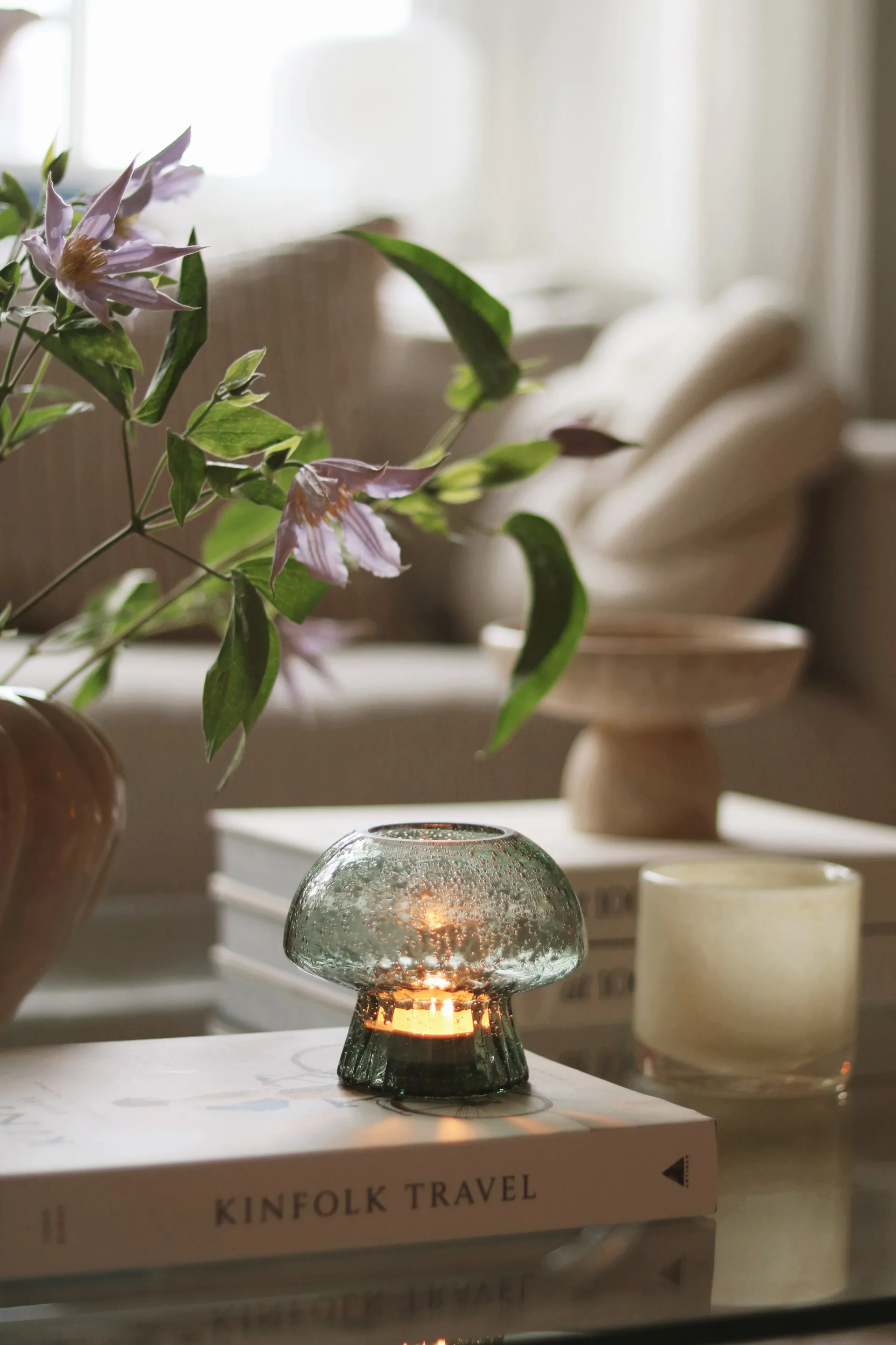 Portacandele Fungo 12 Special Edition, Verde Globen Lighting