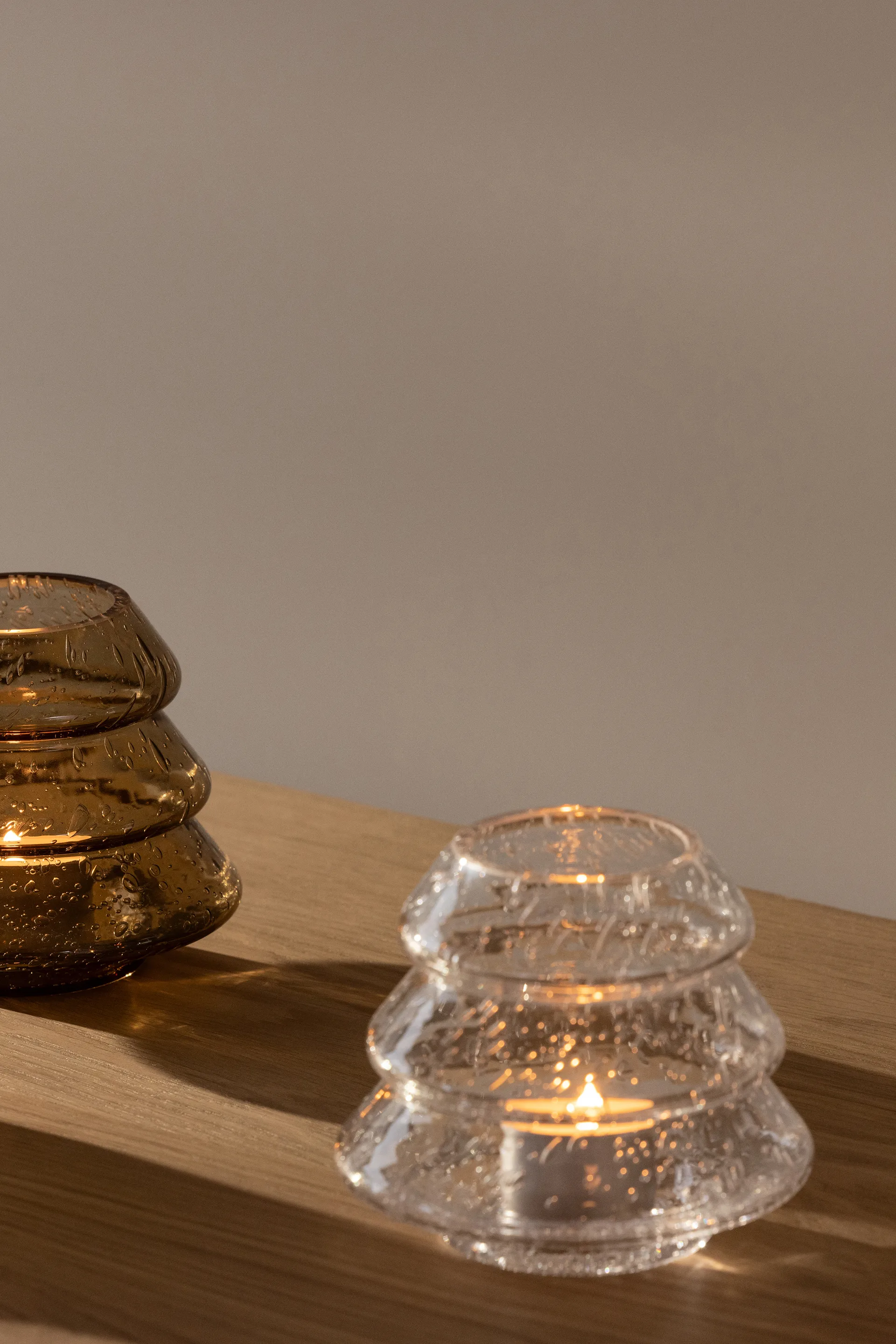 Portacandele Gran 12, Trasparente Globen Lighting