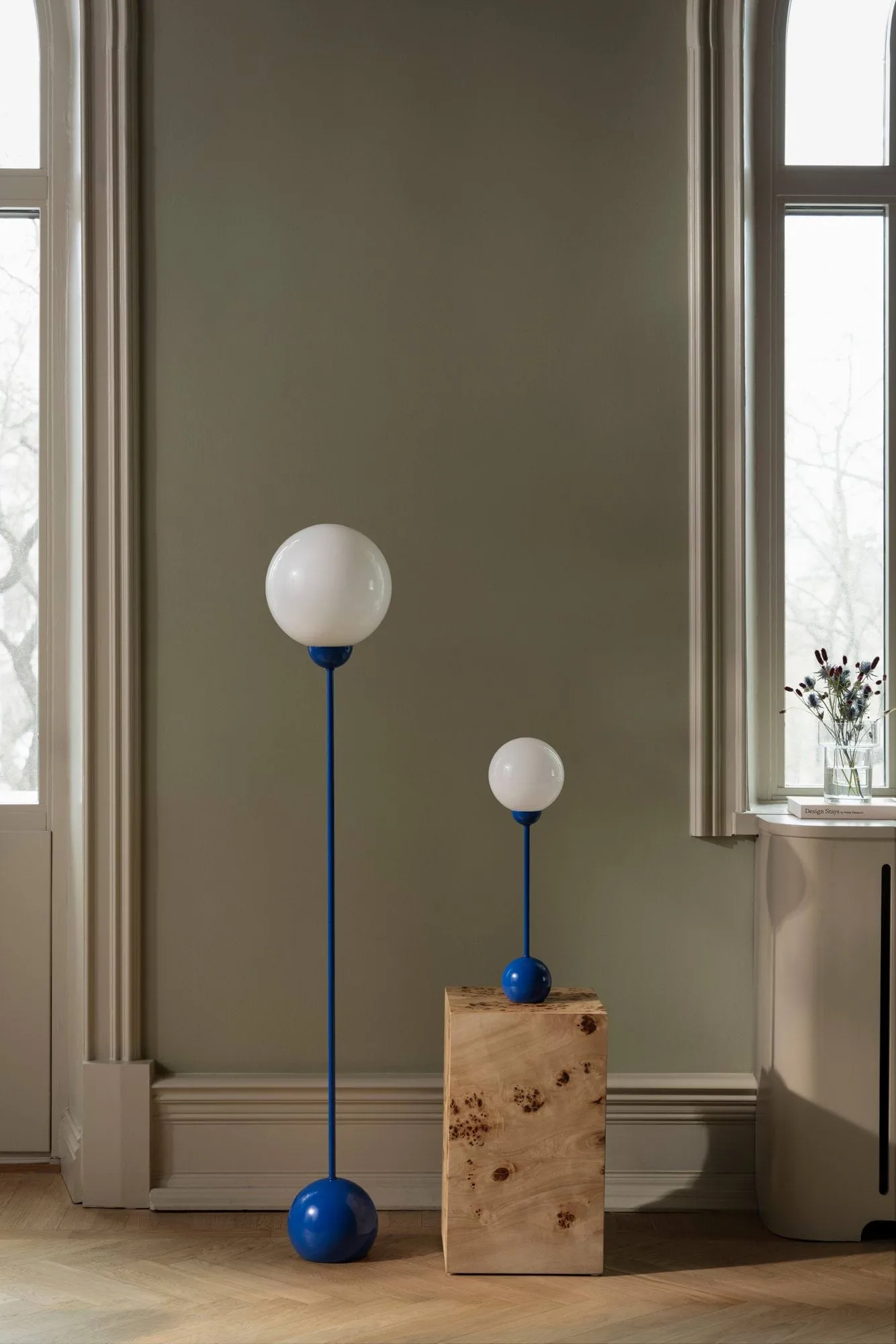 Ripley lampada da tavolo, Blu, 52 cm Globen Lighting
