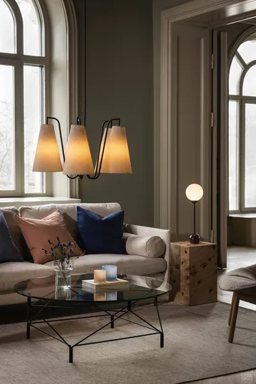 Ripley lampada da tavolo - Burgundy (rosso), 52 cm - Globen Lighting