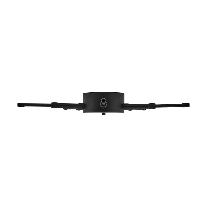 Rosone Globen Lighting a 5 bracci, Nero Globen Lighting