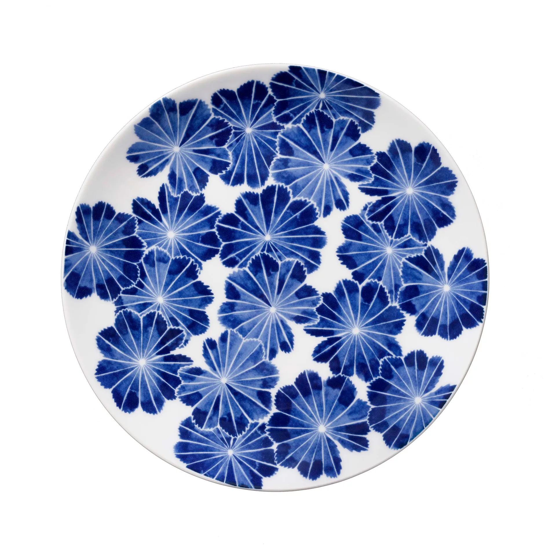 Piattino Lady's mantle , blu Götefors Porslin