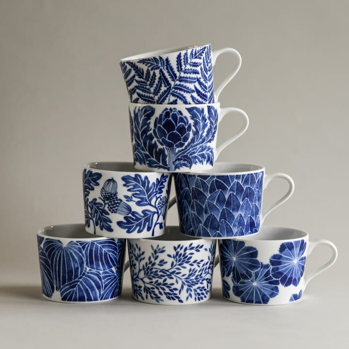 Tazza Artichoke 24 cl, Blu Götefors Porslin