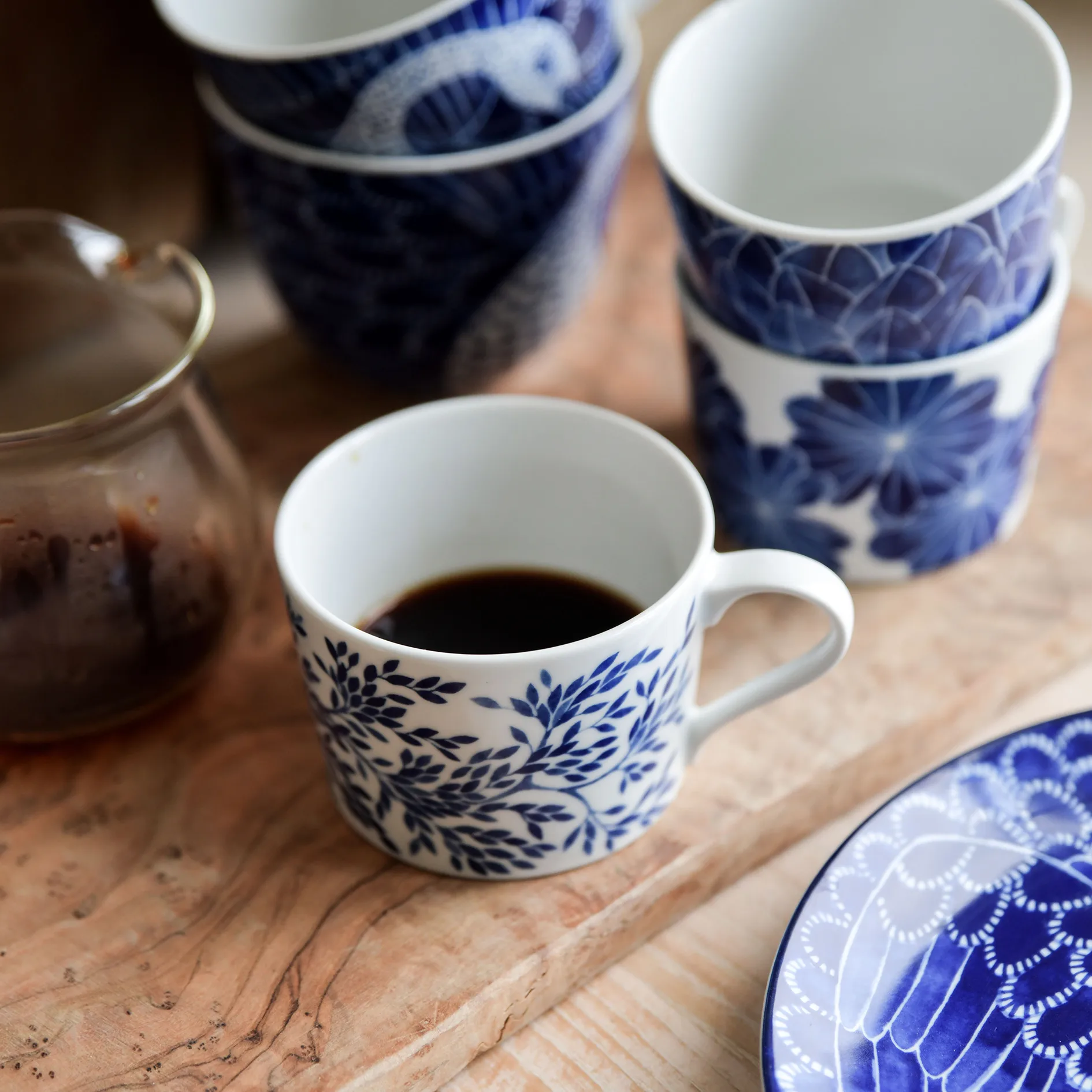 Tazza con manico Botanica, Myrten Götefors Porslin