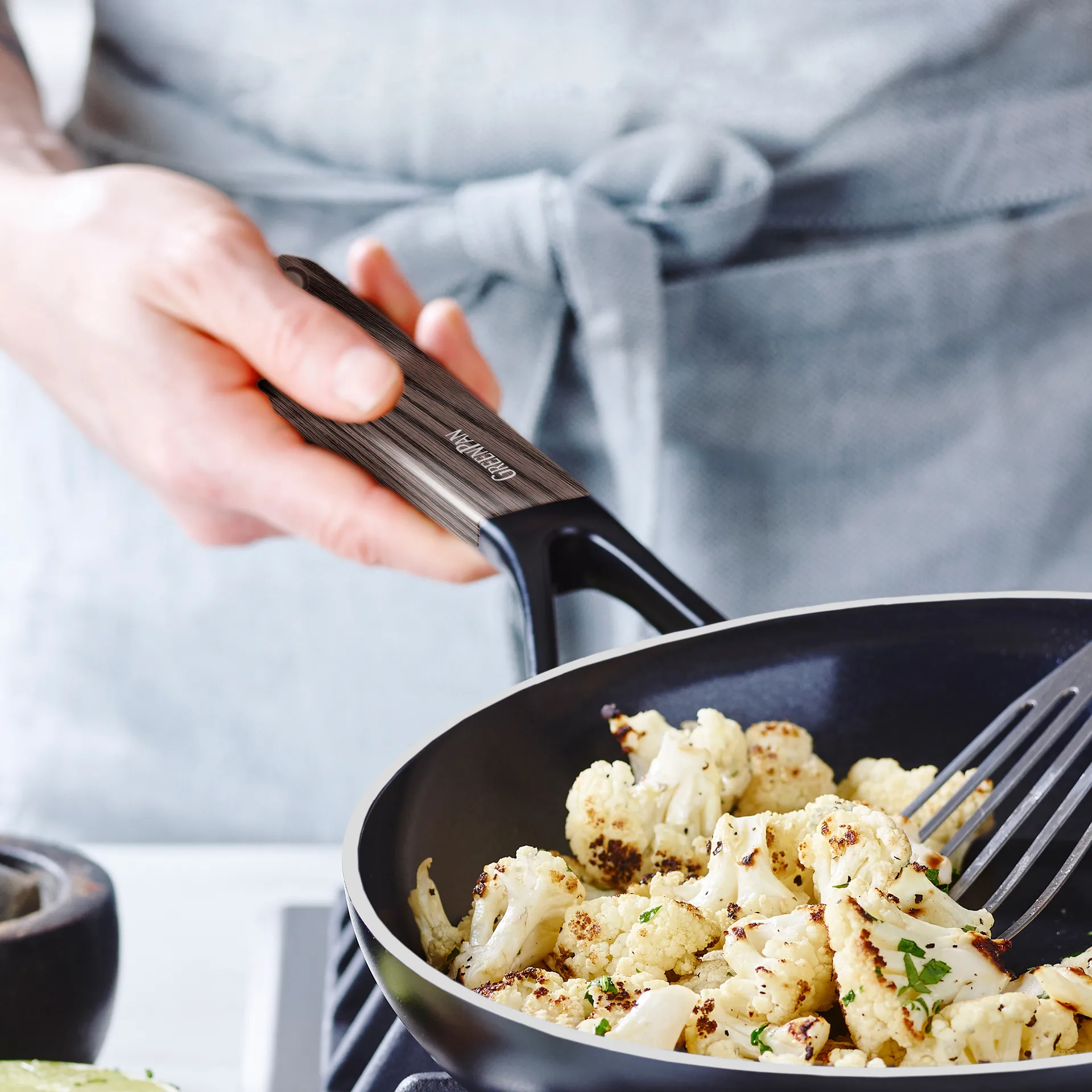 Padella Eco Smartshape 20 cm, Dark wood GreenPan