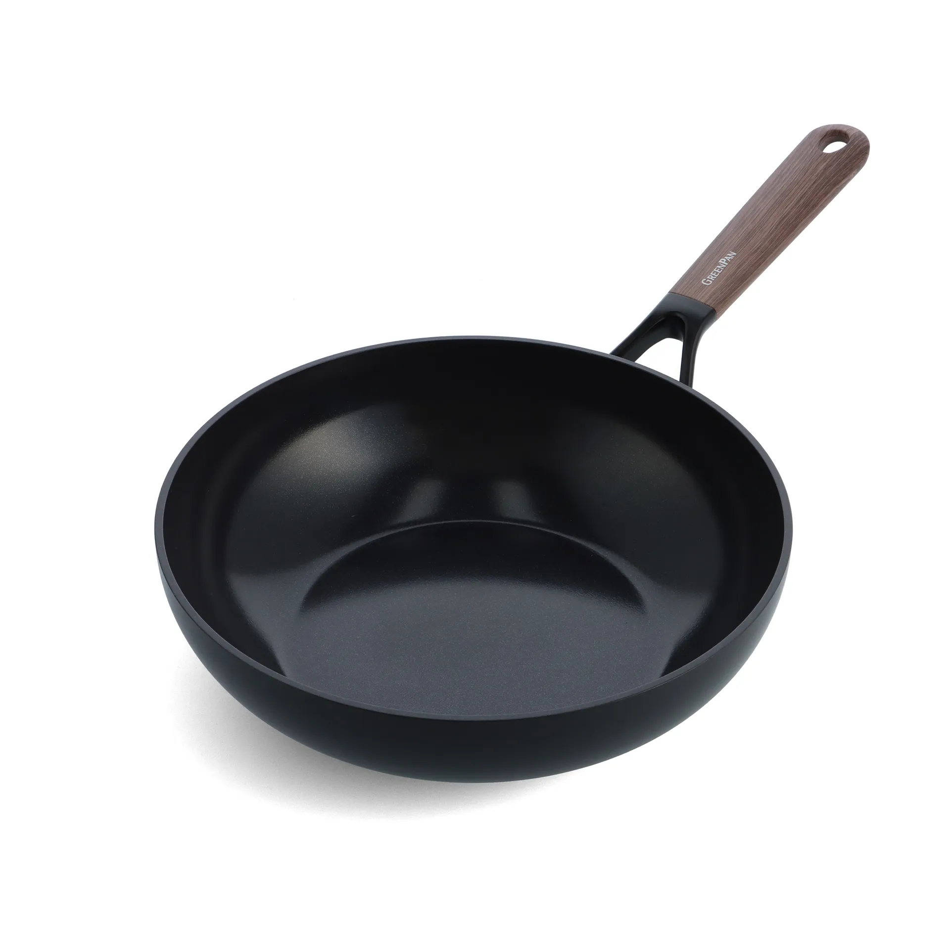 Wok Eco Smartshape 28 cm, Dark wood GreenPan