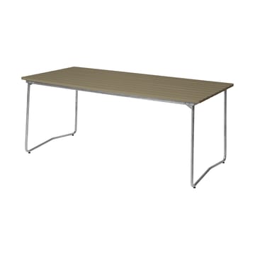 B31 170 tavolo da pranzo - Verde chiaro rovere-acciaio galvanizzato - Grythyttan Stålmöbler
