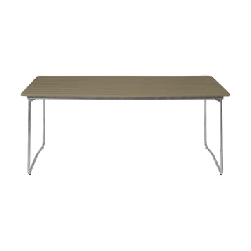 B31 170 tavolo da pranzo - Verde chiaro rovere-acciaio galvanizzato - Grythyttan Stålmöbler