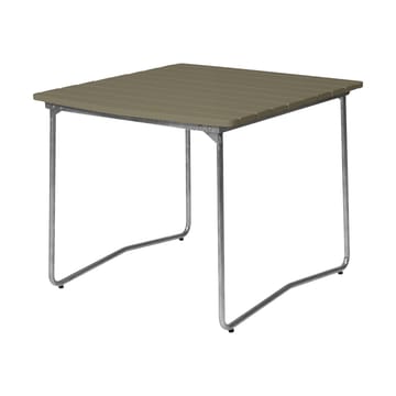 B31 84 tavolo da pranzo - Verde chiaro rovere-zincato a caldo - Grythyttan Stålmöbler