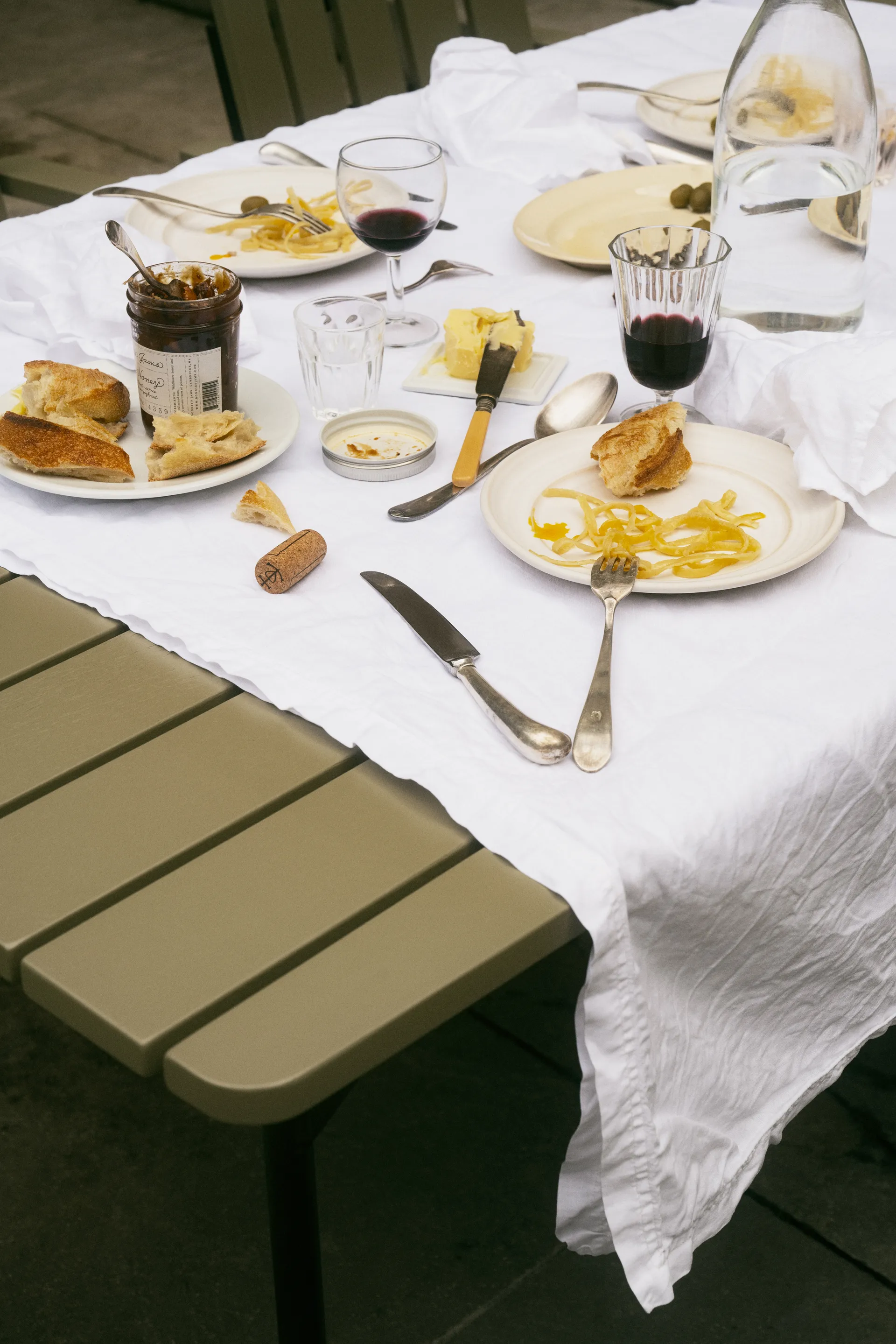 B31 tavolo da pranzo, Verde chiaro rovere-nero Grythyttan Stålmöbler