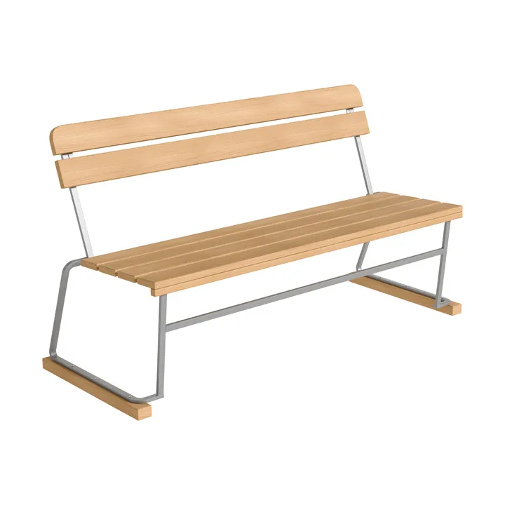 Divano 3 - Rovere oliato‑struttura zincata a caldo - Grythyttan Stålmöbler