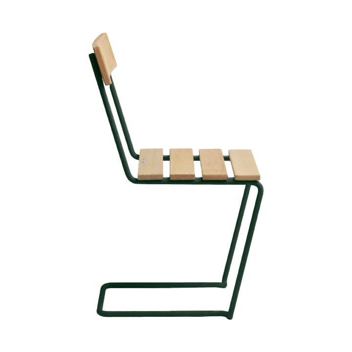 Sedia 1, Pino oliato-verde Grythyttan Stålmöbler