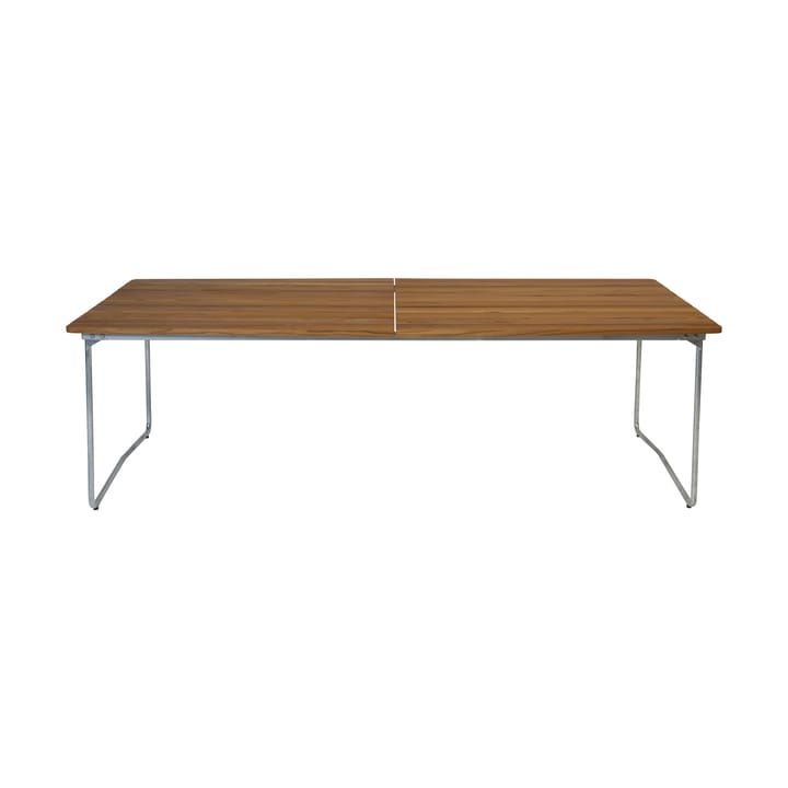 Table B31 tavolo da pranzo 230 cm - Teak non trattato - gambe galvanizzate - Grythyttan Stålmöbler
