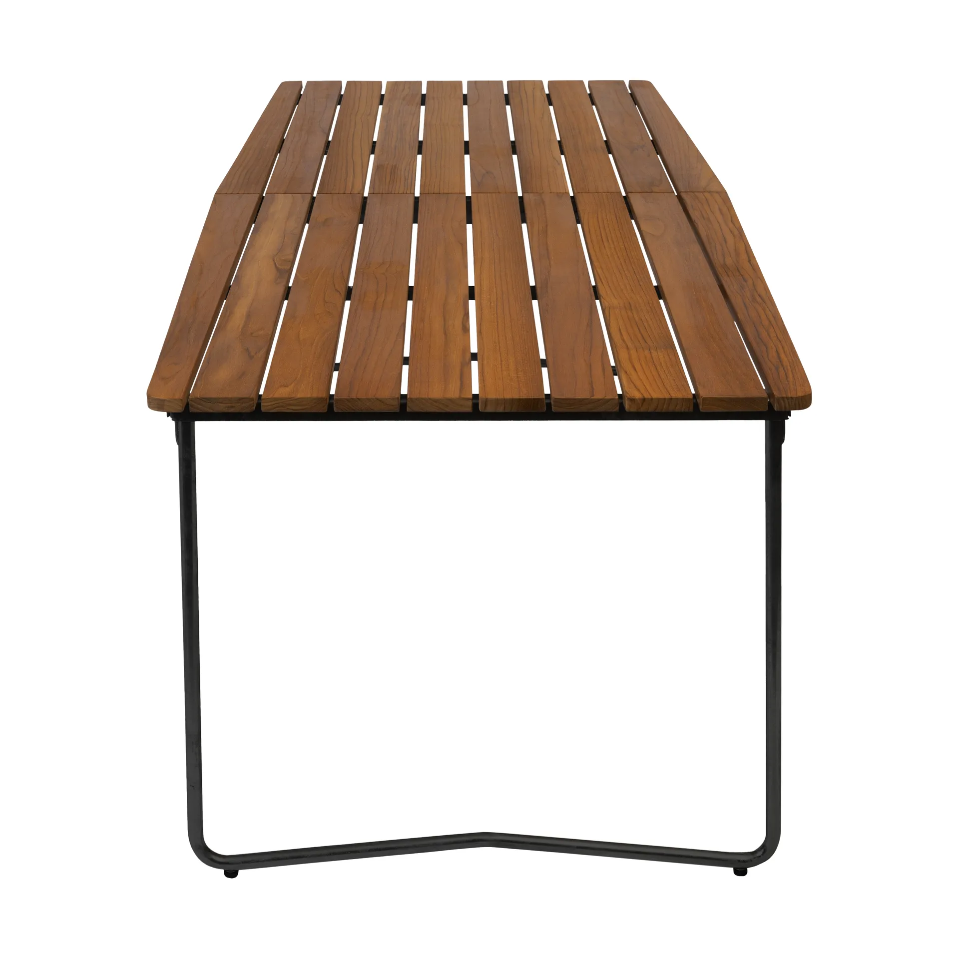 Tavolo da pranzo B31, Teak non trattato-nero Grythyttan Stålmöbler
