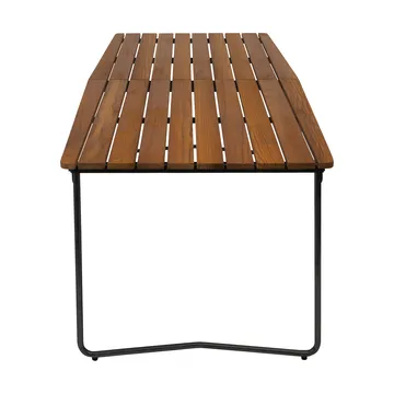 Tavolo da pranzo B31 - Teak non trattato-nero - Grythyttan Stålmöbler