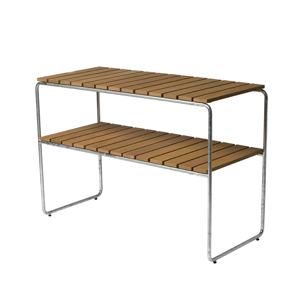 Tavolo di servizio Grythyttan, Olio di quercia - supporto zincato a caldo Grythyttan Stålmöbler