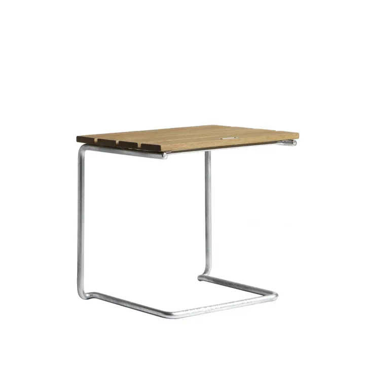 Tavolo/pouf A3 - Olio di quercia - supporto zincato a caldo - Grythyttan Stålmöbler