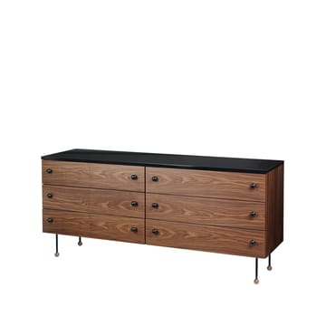 Cassettiera 62 Dresser - American walnut, 6 cassetti - GUBI