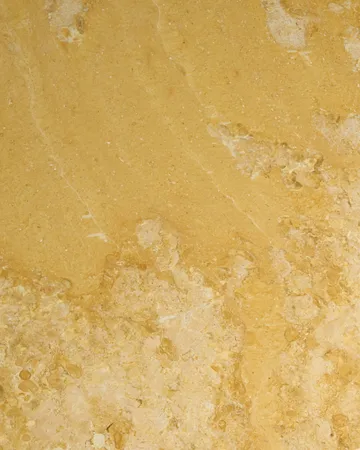 Doric tavolino da salotto - Honey Amber marmo, 80x80 cm - GUBI