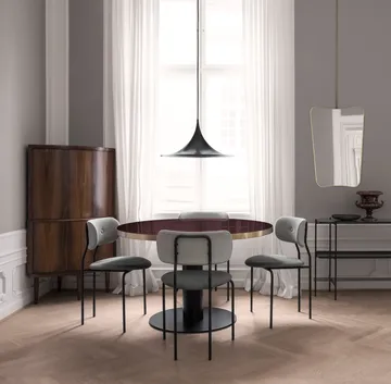 Lampada a sospensione Semi Ø47 cm - Black semi matt - GUBI