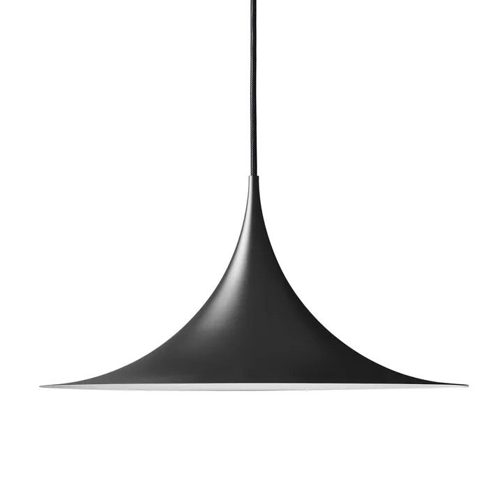 Lampada a sospensione Semi Ø47 cm - Black semi matt - GUBI