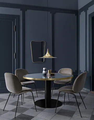 Lampada a sospensione Semi Ø47 cm - Polished brass - GUBI