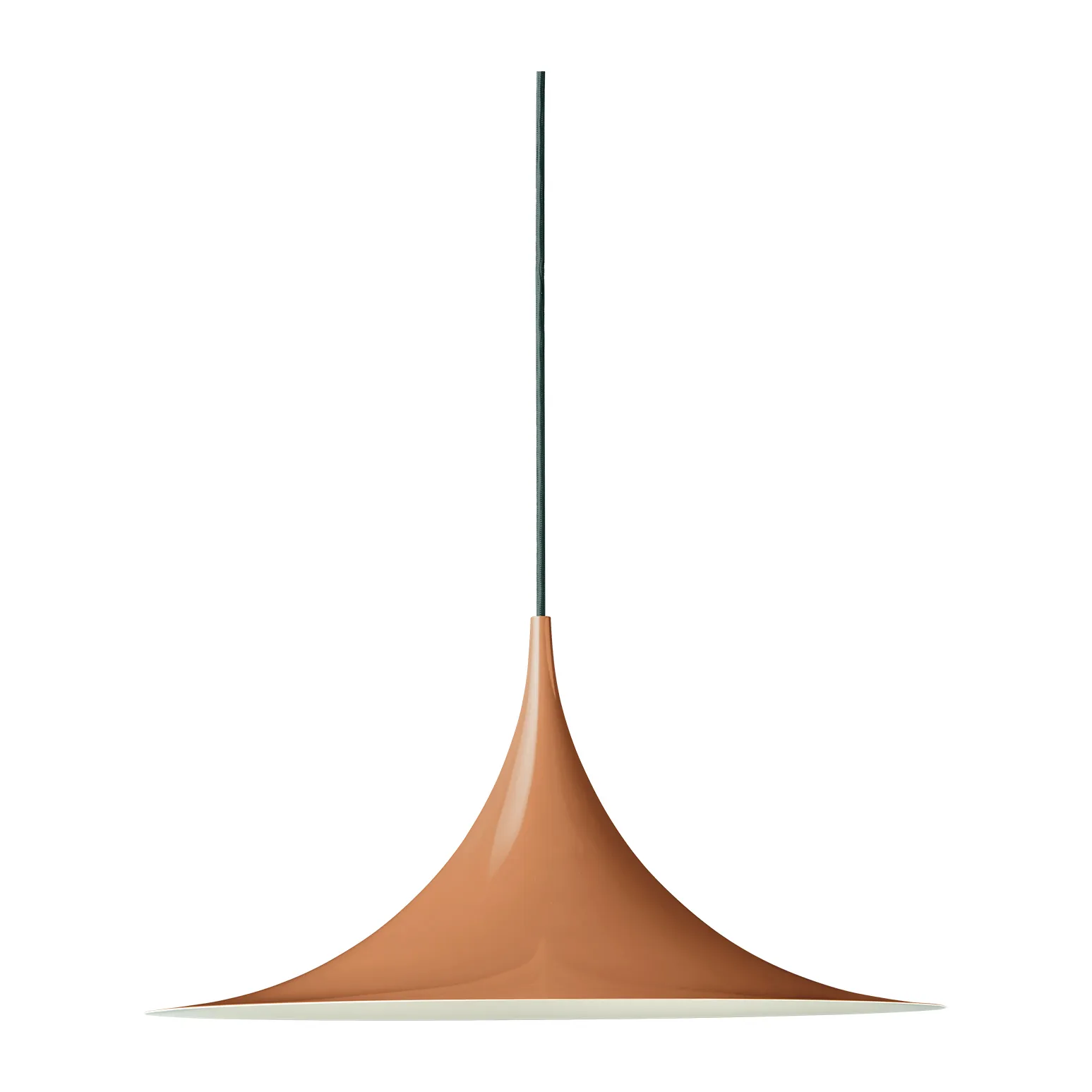 Lampada a sospensione Semi Ø47 cm, Roasted pumpkin glossy GUBI