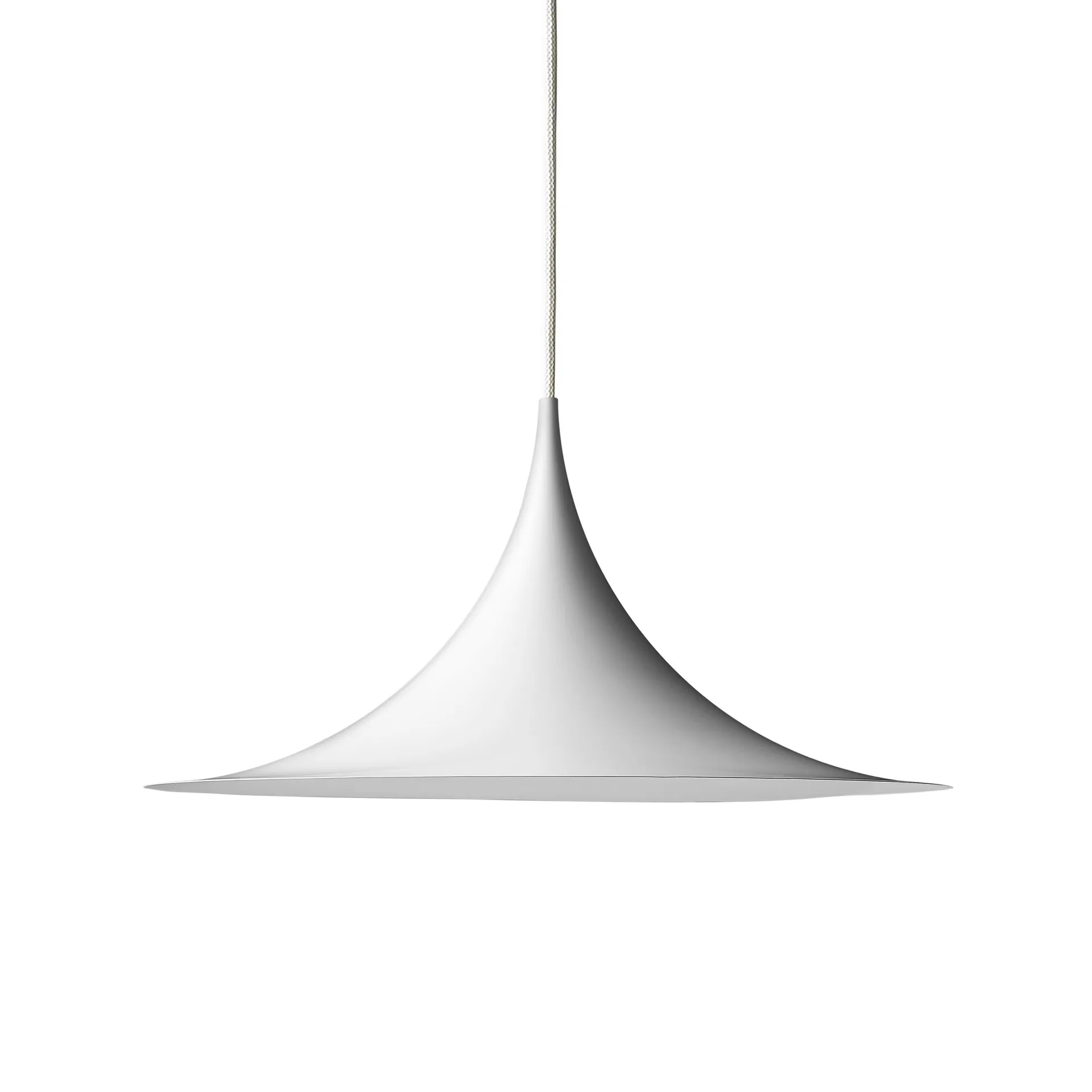 Lampada a sospensione Semi Ø47 cm, White semi matt GUBI