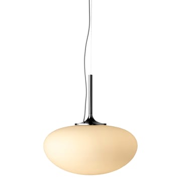 Lampada a sospensione Stemlite Ø 38 cm - cromo nero - GUBI