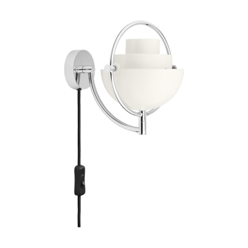 Lampada da parete Multi-Lite - Bianco-cromo - GUBI