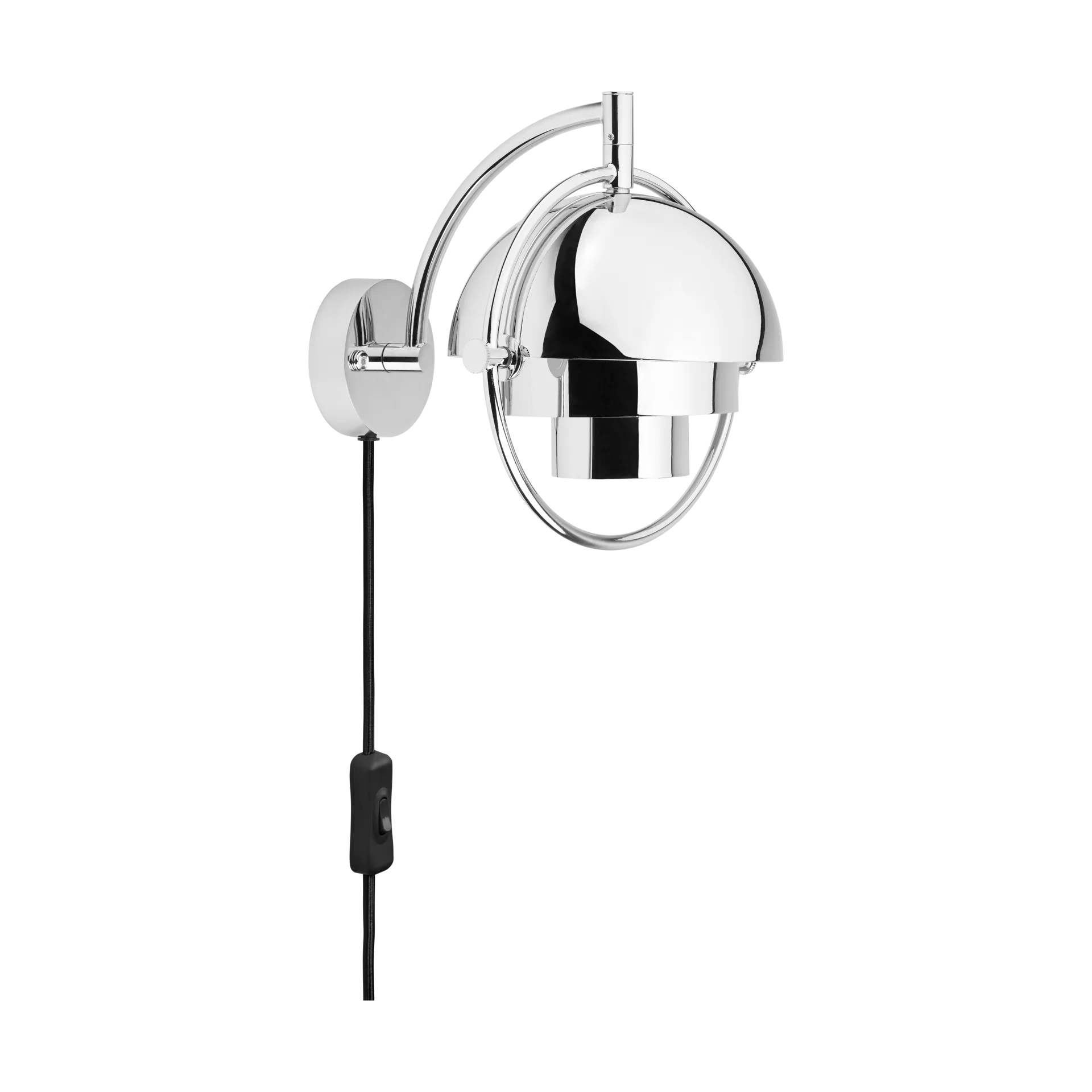 Lampada da parete Multi-Lite, Cromo GUBI