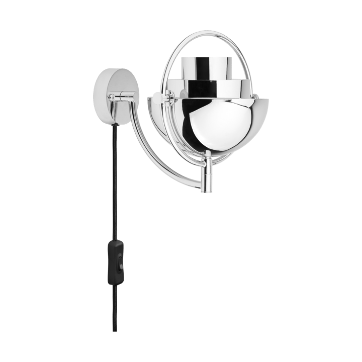 Lampada da parete Multi-Lite, Cromo GUBI