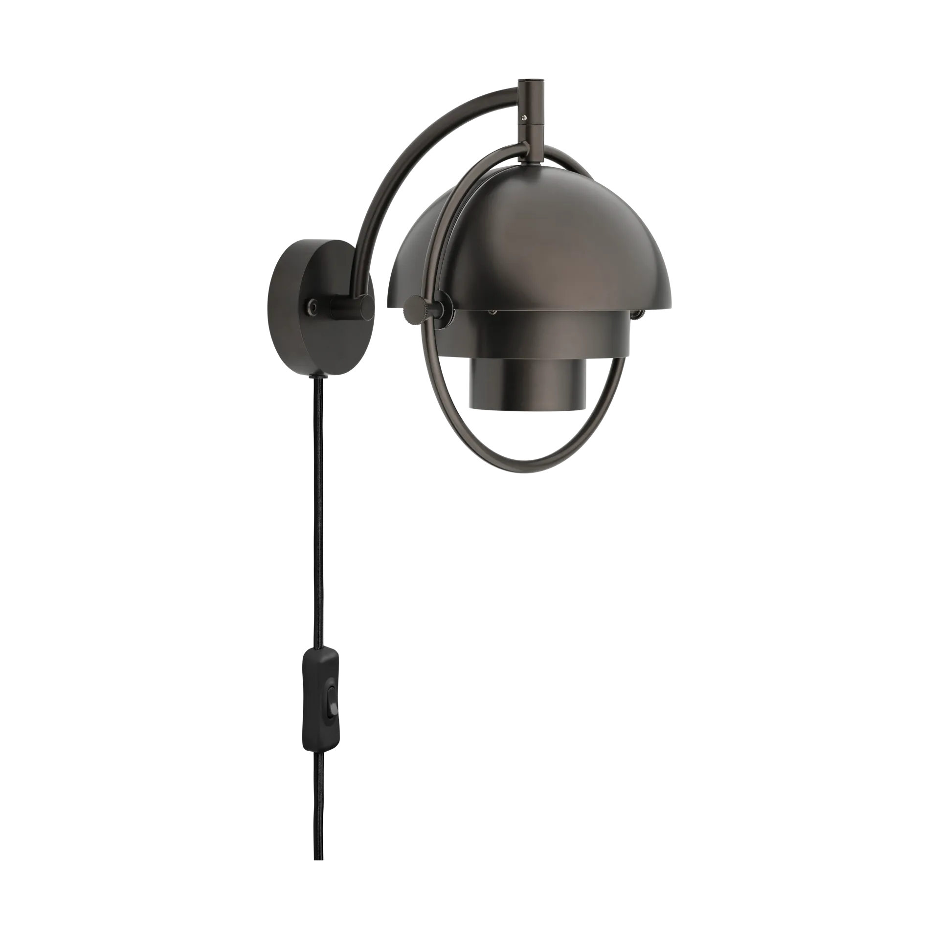 Lampada da parete Multi-Lite, Nero GUBI