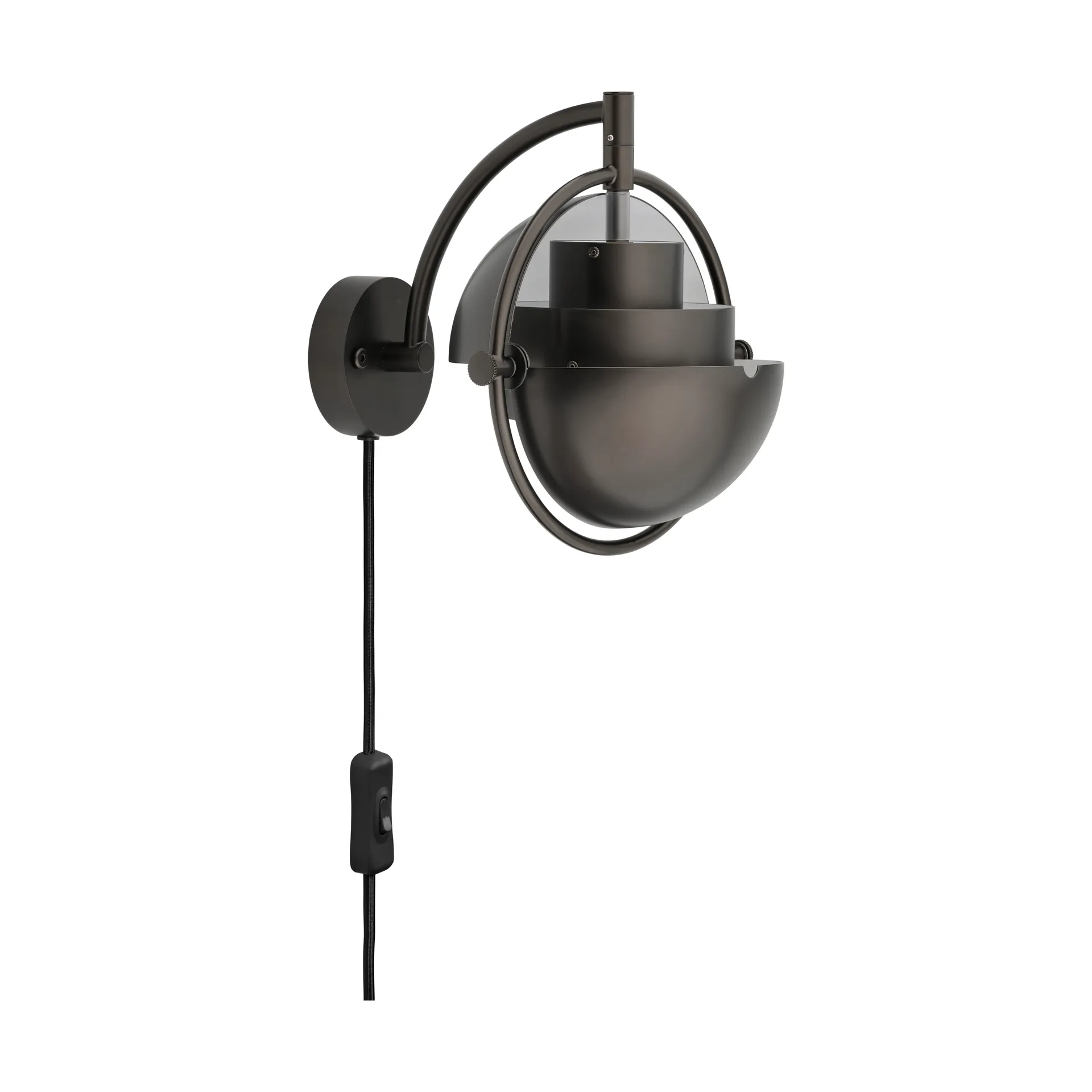 Lampada da parete Multi-Lite, Nero GUBI